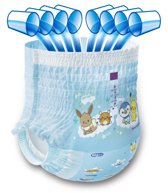 ビッグ以上サイズおむつ